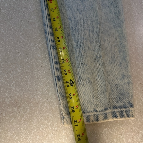 VTG 80โs Silver Unicorn Jeans Womens 27โโ - Picture 6 of 8